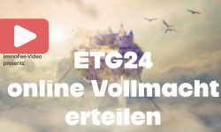 Eigentümerversammlung: Online Vollmachterteilung durch ETG24