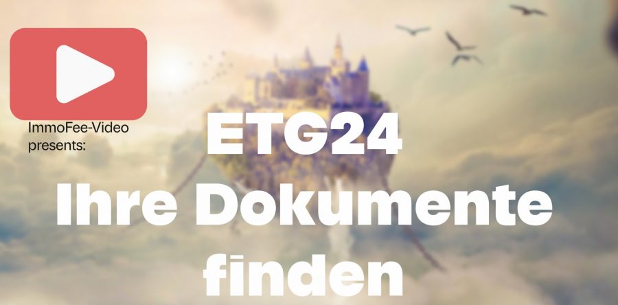 So finden Sie Ihre Dokumente in ETG24 📁 | Schritt-für-Schritt Anleitung