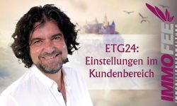 ETG24 Anleitung: So passen Sie Benachrichtigungen, Passwort, Sprache & Profil an