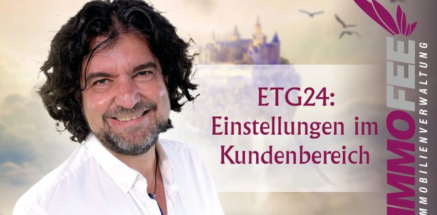 ETG24 Anleitung: So passen Sie Benachrichtigungen, Passwort, Sprache & Profil an