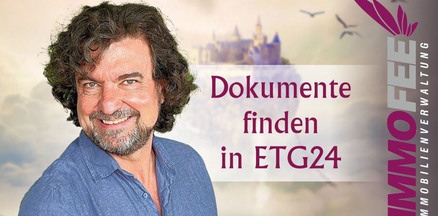 So finden Sie Ihre Dokumente in ETG24 📁 | Schritt-für-Schritt Anleitung
