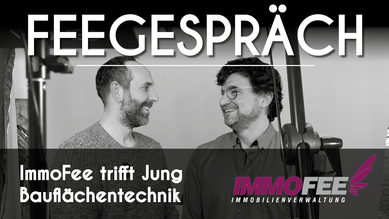 FeeGespräch: ImmoFee trifft Jung Bauflächentechnik, Betonsanierung, Balkonabdichtung und mehr