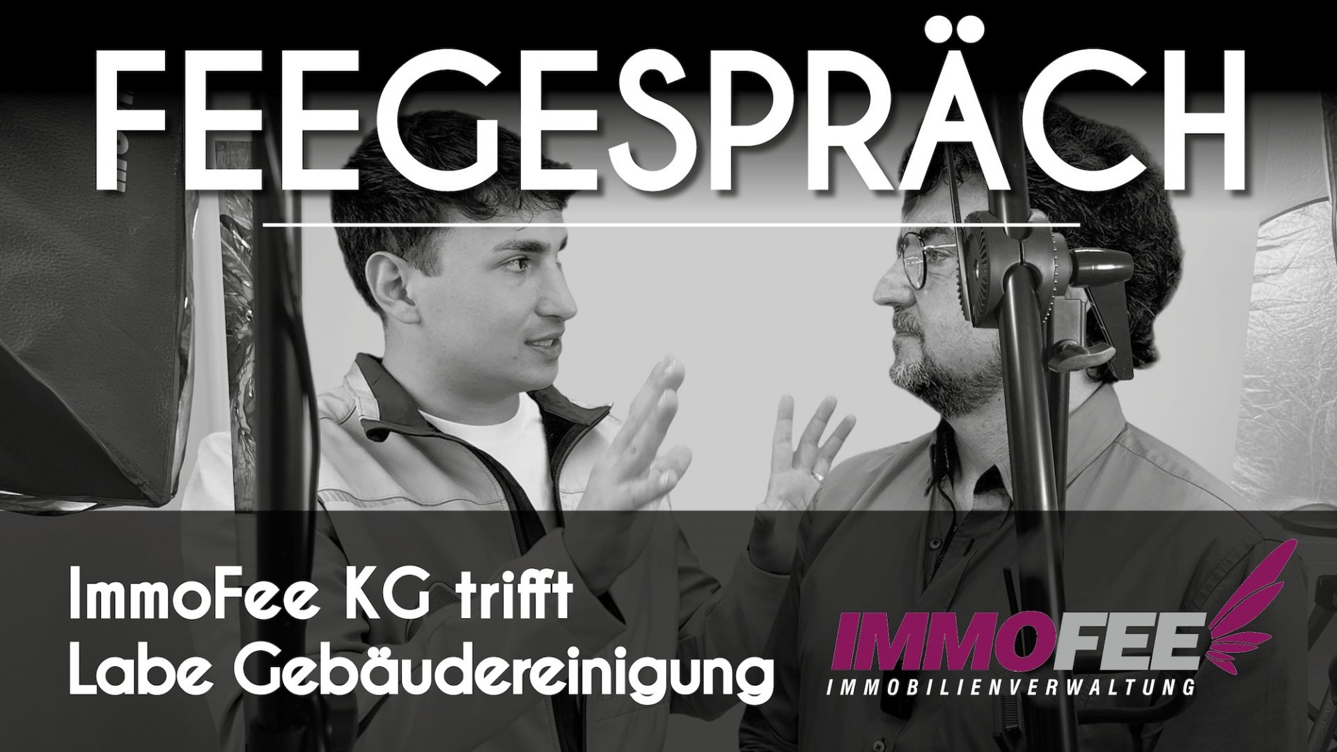 FeeGespräch: ImmoFee KG trifft Labe Fassadenreinigung Gebäudedienste