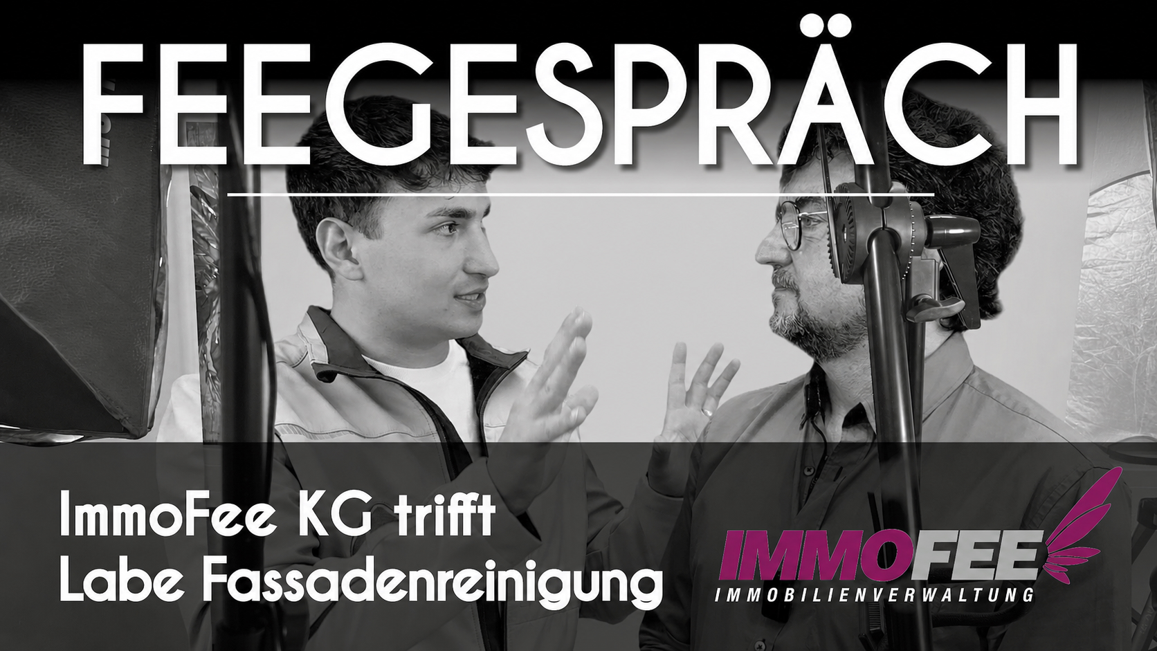 FeeGespräch: ImmoFee KG trifft Labe Fassadenreinigung Gebäudedienste
