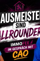 FeeGespräch: ImmoFee KG trifft CAO Objektbetreuungen