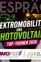 Elektromobilität und Photovoltaik: ImmoFee trifft Jordan Elektrotechnik